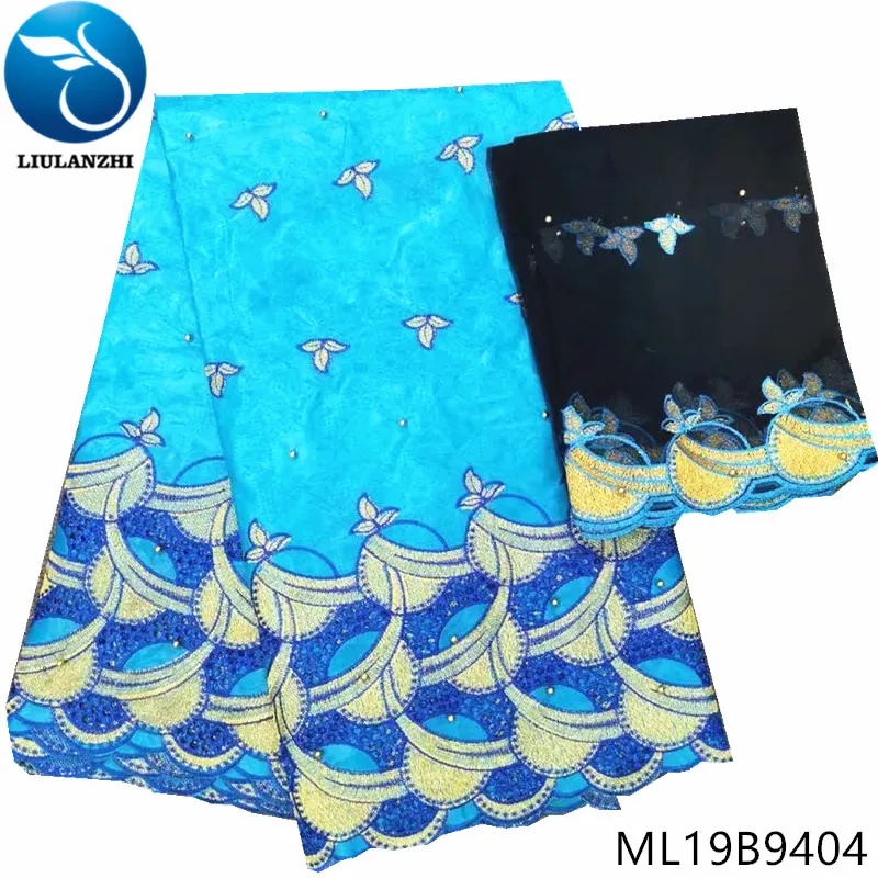 

BEAUTIFICAL african brocad fabric bazin riche latest design 7 yards cotton embroidery fabric 2019 ML19B94