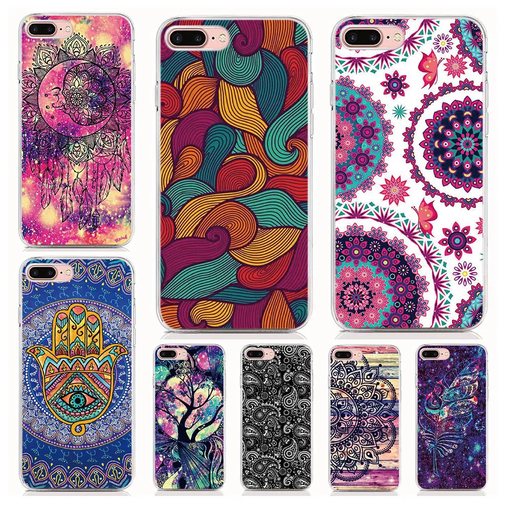 

For Sony Xperia X XZ2 XZ3 XA1 Ultra XA2 Plus XA3 Ultra XZ4 Compact Case Palme totem pattern Cover Coque Shell Phone Cases