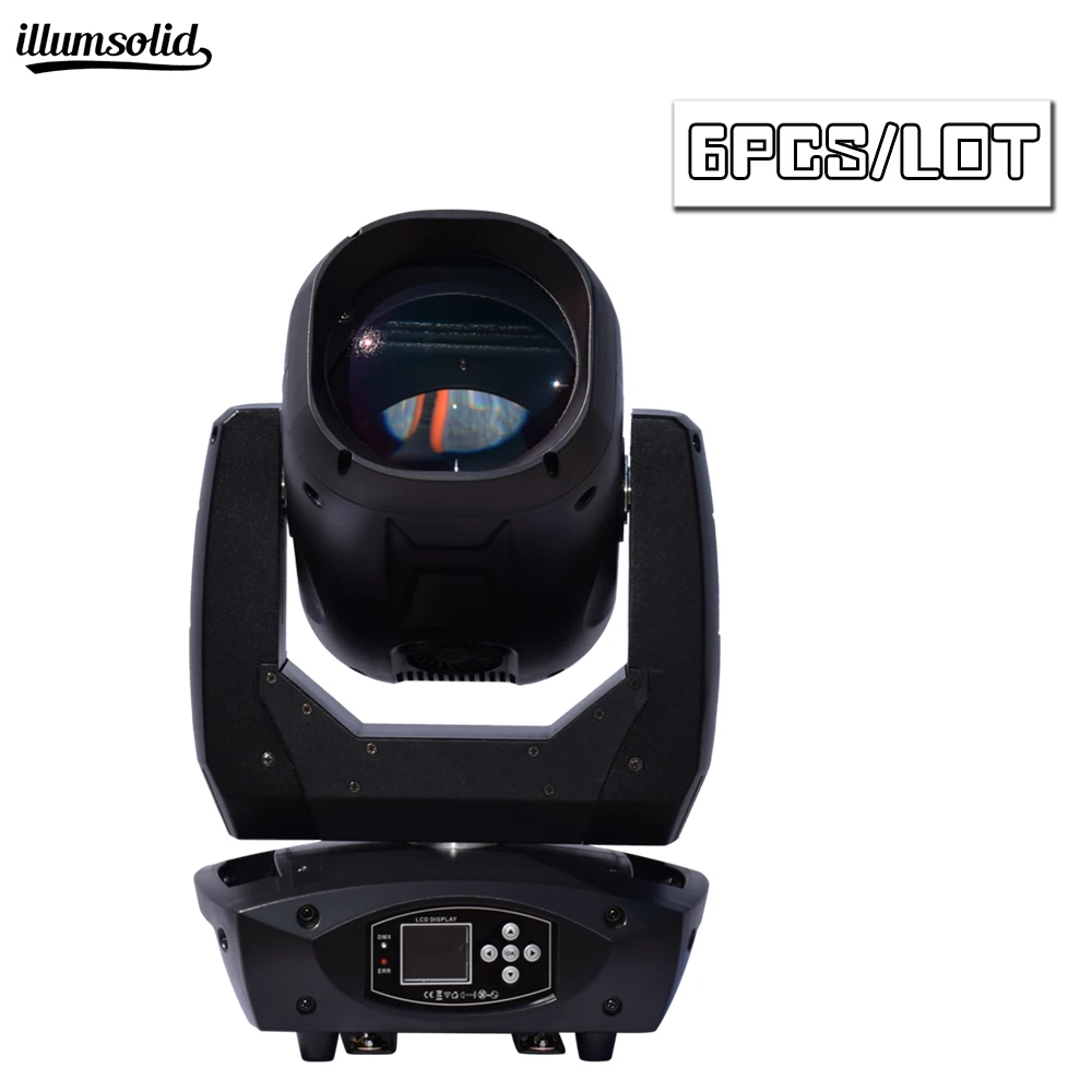 

Led 80w Beam moving head light dmx512 for Disco dj party Stage Effect Wash Lights 6pcs/lot