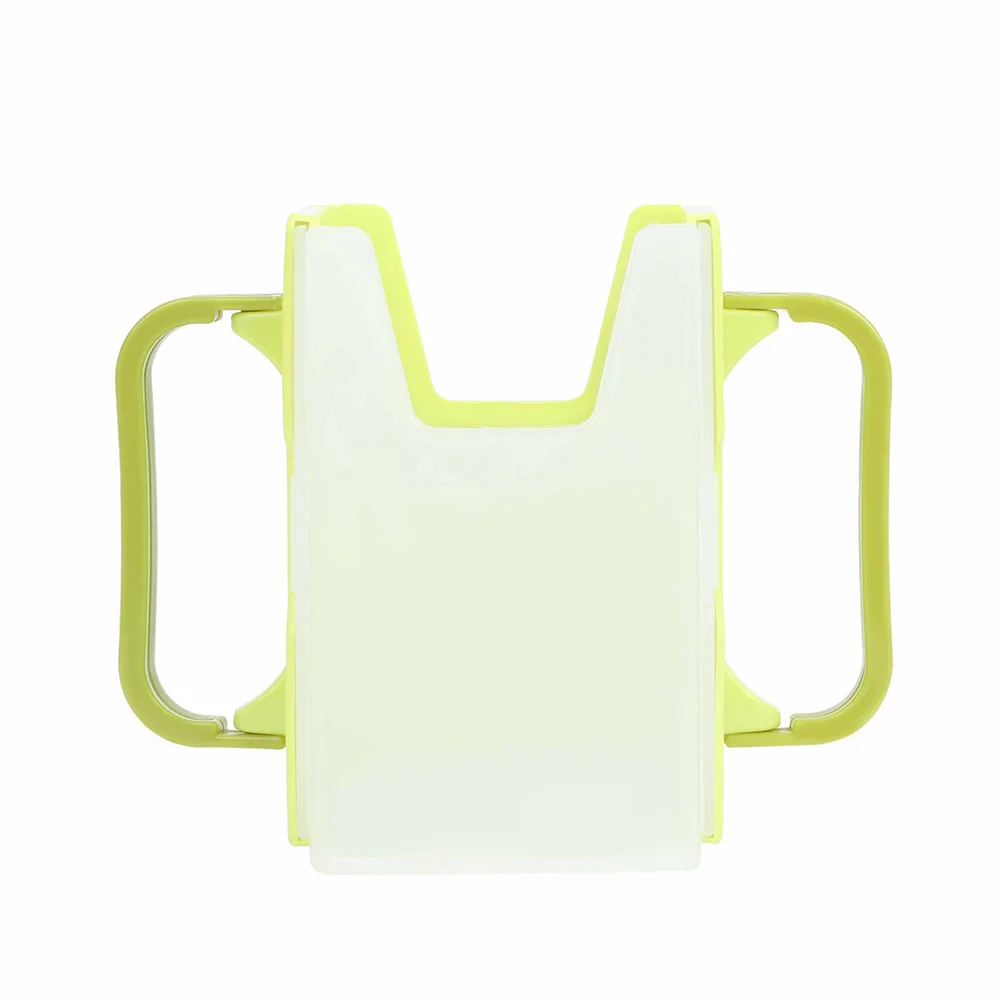 Practical Convenient Supply Universal Baby Self-Help Drink Juice Milk Box Holder Cup Storage Milk Adjustable Handles Supply