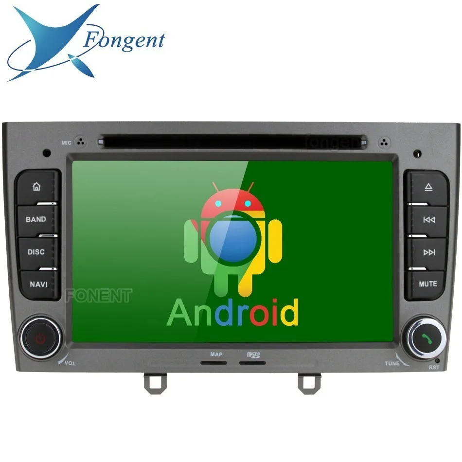 Android блок для peugeot 408 2010 2011 peugeot 308 2008 2009 2011 Автомобильный мультимедийный dvd-плеер радио gps стерео