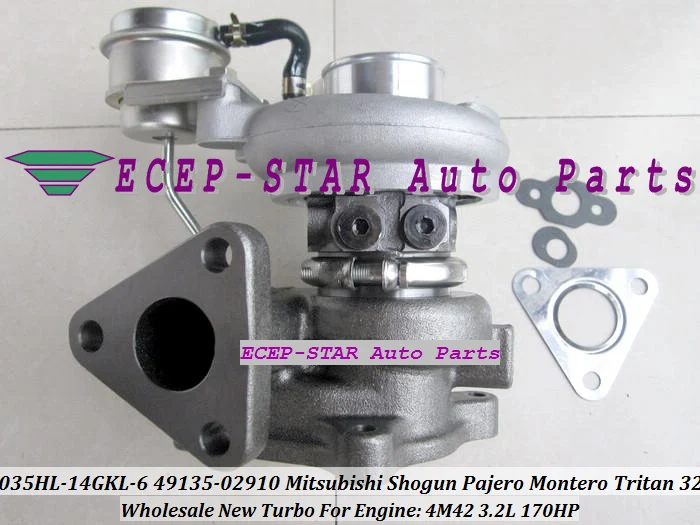 TF035HL-14GK2-6 TF035 49135-02910 Turbo Turbine Turbocharger For Mitsubishi SHOGUN PAJERO MONTERO 3.2L 4M42 TRITAN 3200 170HP (4)