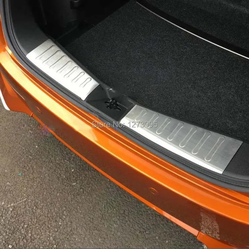 Для Nissan Note E12 2017-2019 2020 нержавеющая интерьерная Задний бампер протектор Подоконник