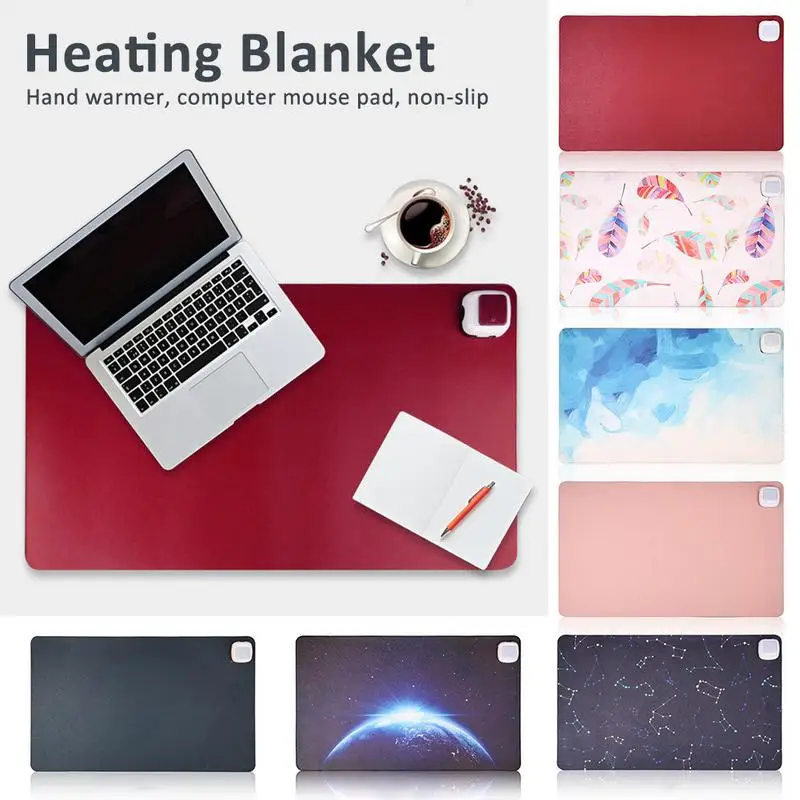 Computer Hand Warmer Desktop Heating Plate Mouse Heating Pad