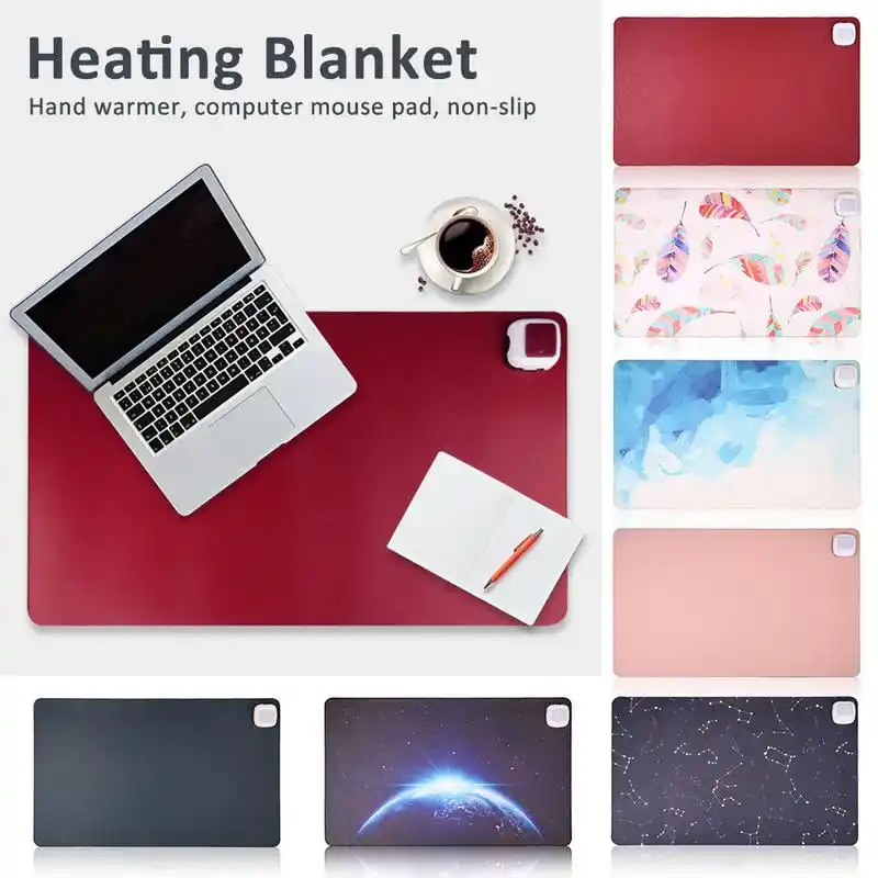 Computer Hand Warmer Desktop Heating Plate Mouse Heating Pad