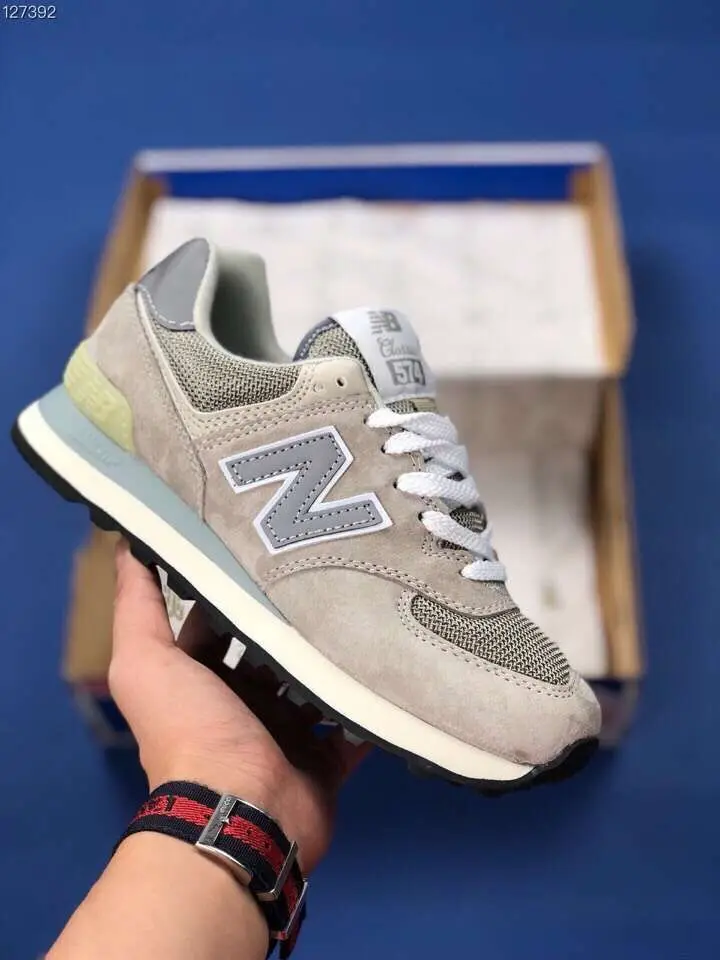 New Balance Nb574 Аутентичные мужские/wo мужские кроссовки для бега, дышащие Nb574 уличные спортивные кроссовки, европейские размеры 36-44