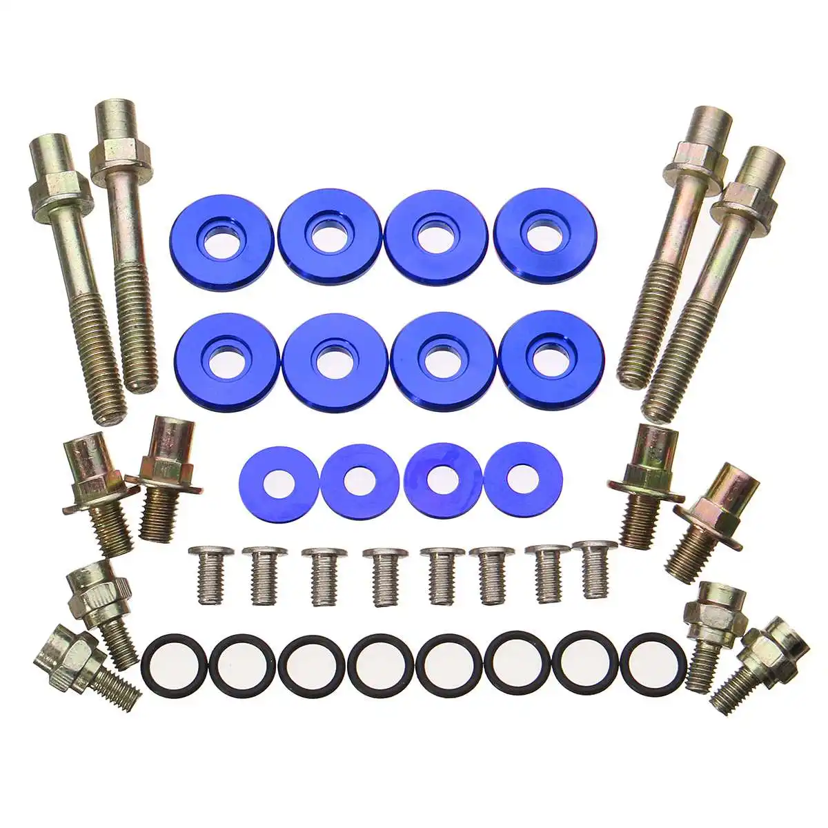 FOR B16A B18C DOHC VTEC GSR TYPE-R ENGINE BOLT WASHER NUT VALVE COVER KIT BLUE