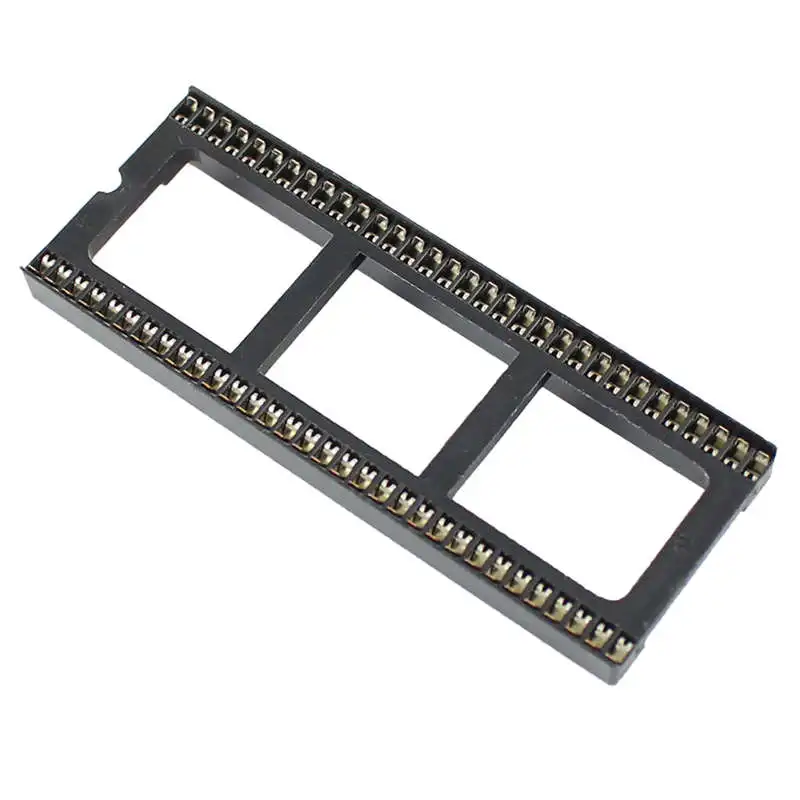10 шт. Новый 1 778 мм Шаг 64 Pin Dip припой Тип широкая Ic розетка адаптер #8|Источники