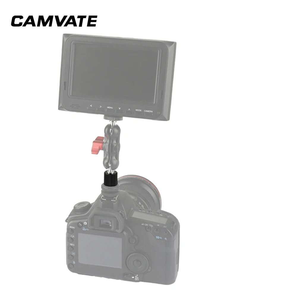 CAMVATE 1/4 &quot 20 женский винт с двойной резьбой адаптер для удлинителя рукоятки