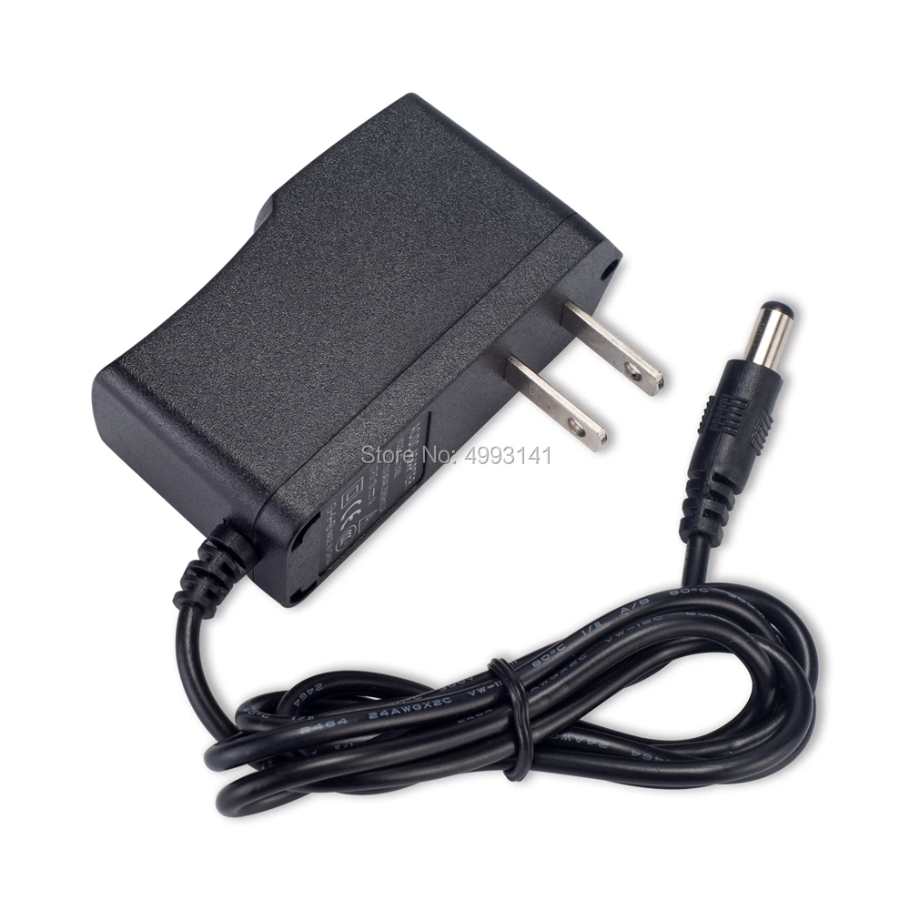 

50PCS High Quality AC100V-240V Converter DC 9V 1A 1000mA US Plug Power Adapter Supply Tablet Charger Reverse Polarity Negative