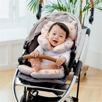 

Hot Cute Children Head Neck Protecting Support Headrest Travel Car Seat Pillow Star Print Soft Animal Pattern New Baby Pillows