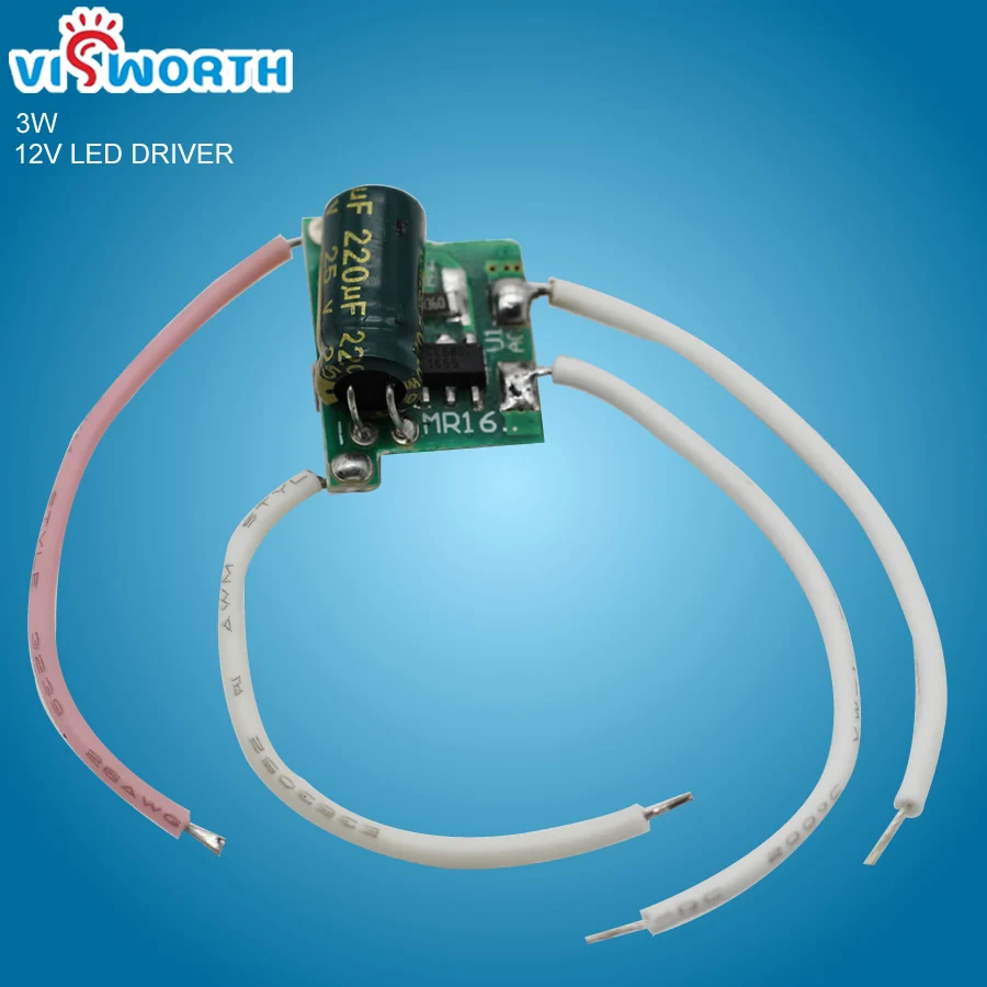 (10pcs/lot) DC12V LED Driver (1-3)X1W Low voltage Transformer High Power Lamp Transformer 350ma with Wire (10pcs/lot) DC12V LED Driver (1-3)X1W Low voltage Transformer High Power Lamp Transformer 350ma with Wire