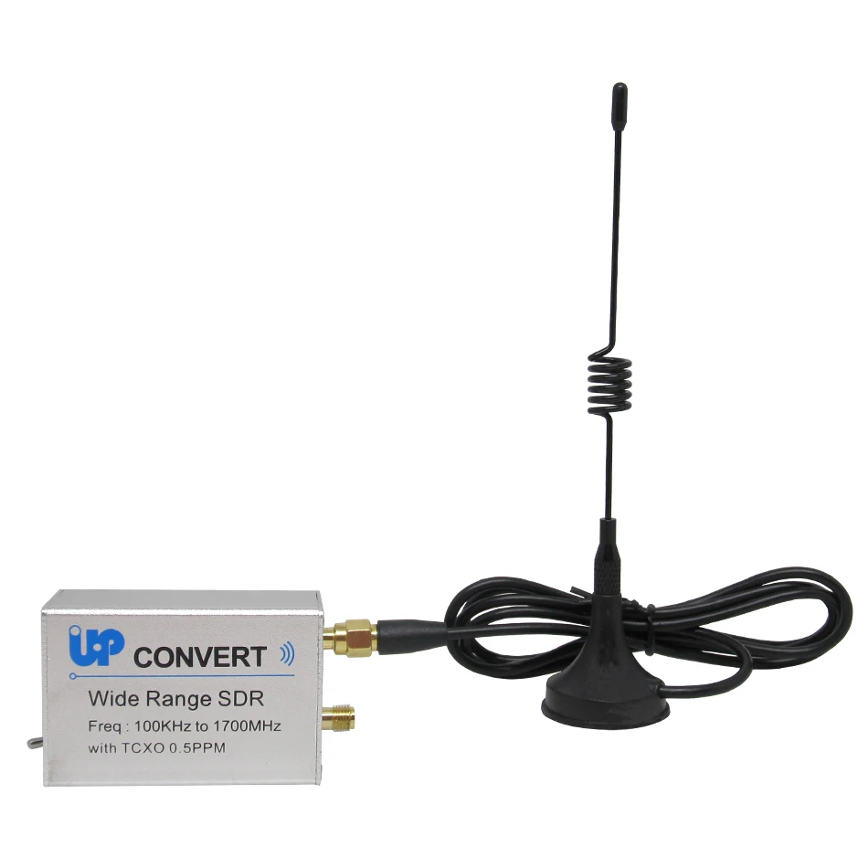 USB RTL SDR приемник 100 кГц 1 7 ГГц полный диапазон UV HF тюнер с поддержкой вверх