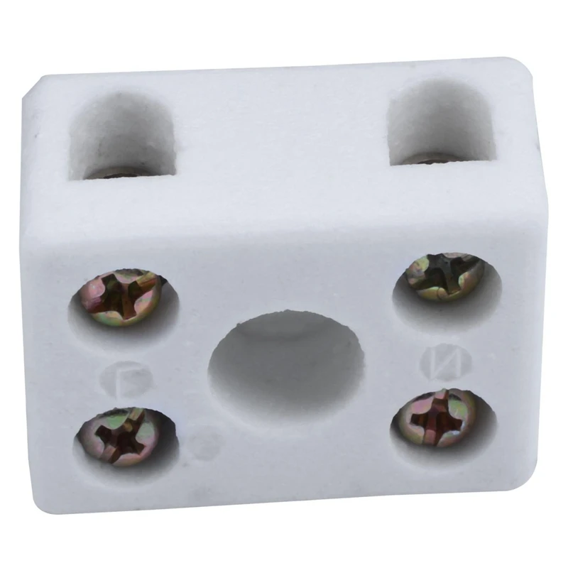 5 керамическая подставка для палочек и фарфоровые клеммные колодки, 5A 2W4H 2-way 4-hole connectors