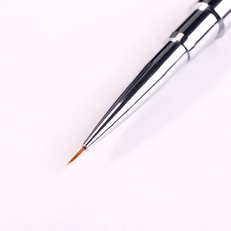 1 шт. розовая Алмазная Ручка Кисть для маникюрного рисунка гелевый рисунок Ручка Маникюр дизайн ногтей кисть инструмент