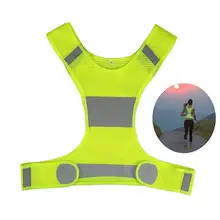 Велосипедная Светоотражающая одежда жилет тело безопасное защитное устройство дорожные средства для бега спортивная одежда жилет