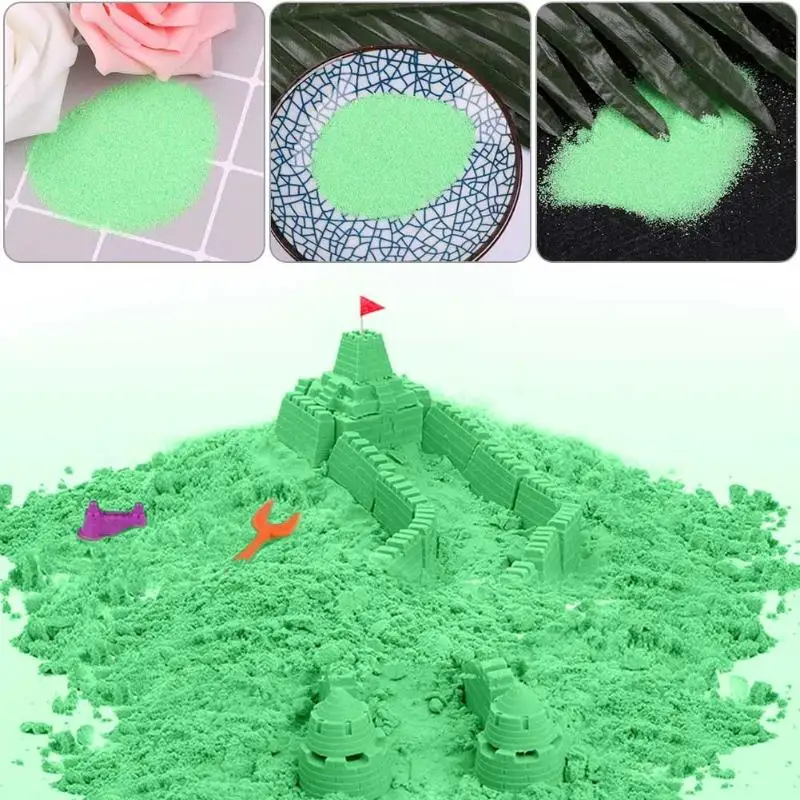 50g/bag Diy Not Wet Magic Sand Water Modeling Sand Handmade Novelty Toys Indoor Arena Play Sand Kids Toys For Children Learning & Education Toys & Hobbies