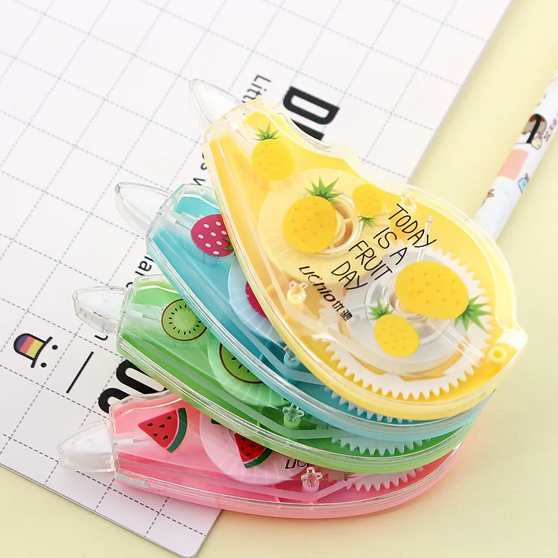 

Stationery Summertime Fresh Fruits Style Student Alter Text tape Belt sticker correction tape