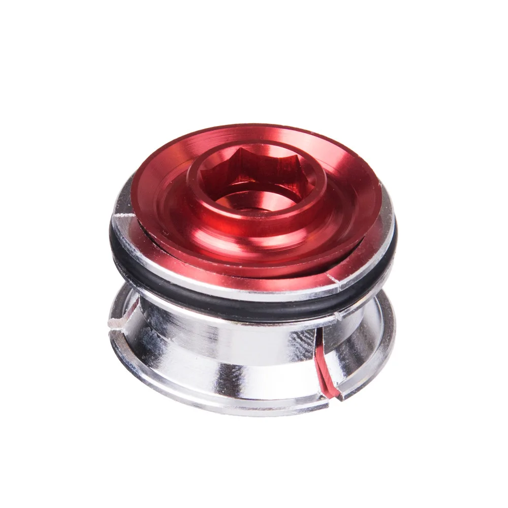 

1*Fork Ultralight Steerer Headset Expander Road Bike Fork Steerer Headset Ultralight Star Nut Expansion Screw Expander Plug