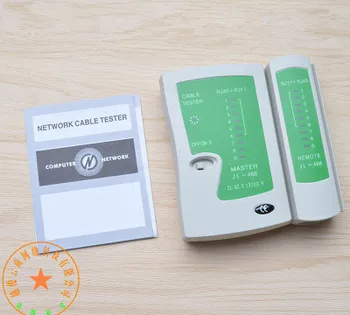 

Computer Network Cable Tester Device Crystal Adapter Head Detector DC 9V