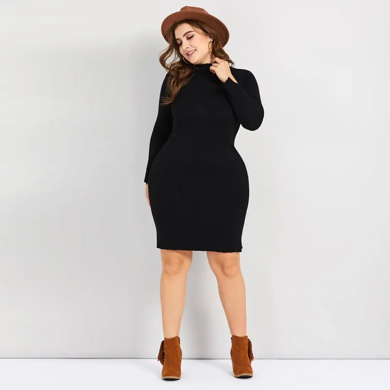 Black sheath dress with belt women barrington