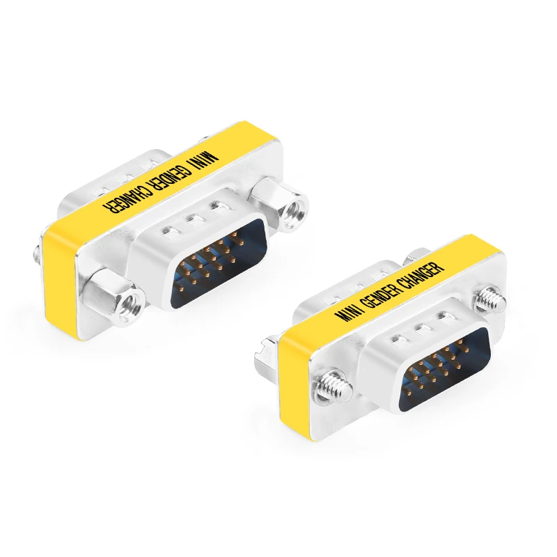 Wholesae D Sub 15 VGA Exterder Cable VGA HD15 Pin Gender Changer Convertor Adapter VGA Connector Male to Male Female VGA Coupler Wholesae D Sub 15 VGA Exterder Cable VGA HD15 Pin Gender Changer Convertor Adapter VGA Connector Male to Male Female VGA Coupler