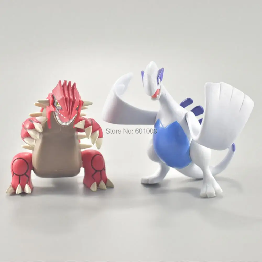 2 шт. Groudon Lugia Mega evoltion 8 см фигурки Куклы для детей в розницу|Игровые и трансформеры|