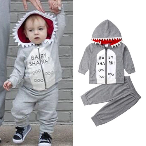 baby shark clothing for toddlers