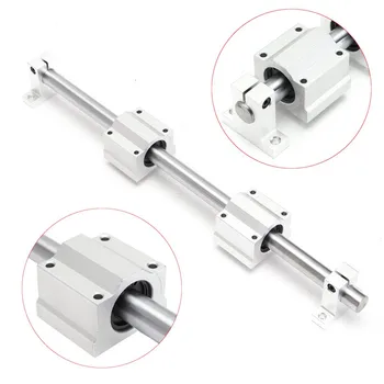 

Machifit 16mm x 1000mm Linear Rail Shaft With Bearing Block and Guide Support For CNC Parts