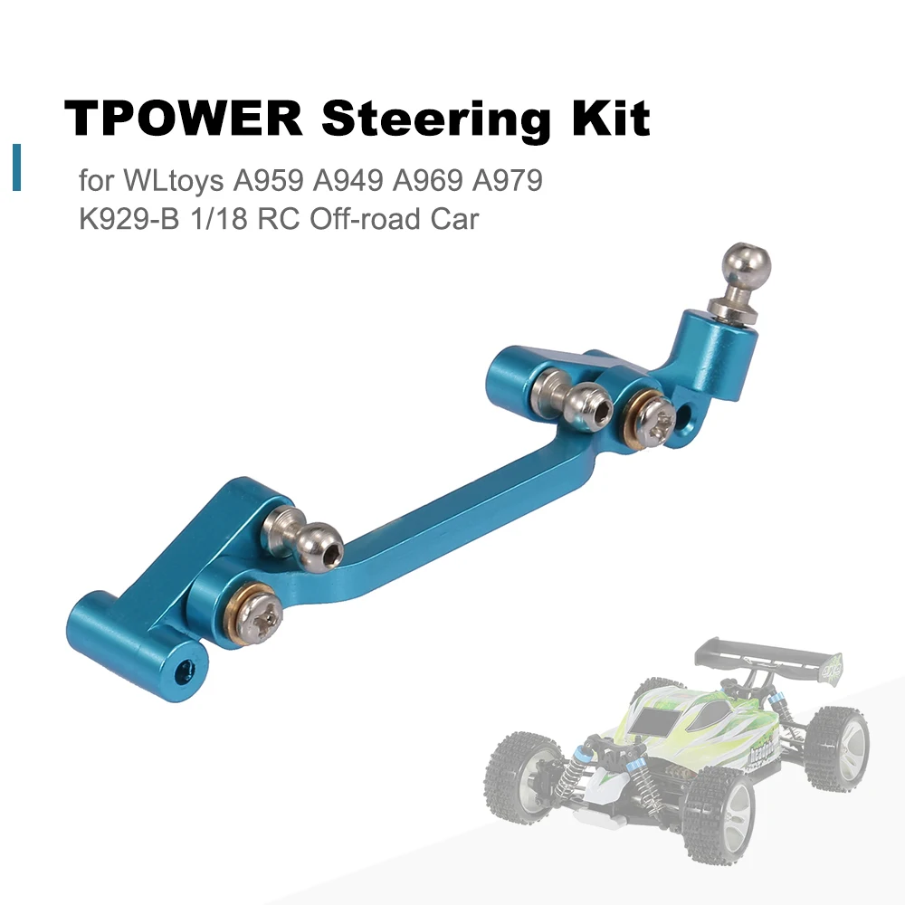 Радиоуправляемые автомобили рулевой Набор для WLtoys A959 A949 A969 A979 K929 B 1/18 RC