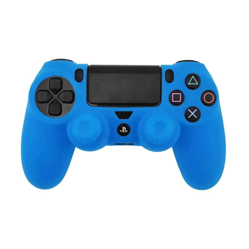 

Data Frog Soft Silicone Gel Rubber Case Cover For Playstation 4 PS4 Controller Protection Case For PS4 Pro Slim Gamepad