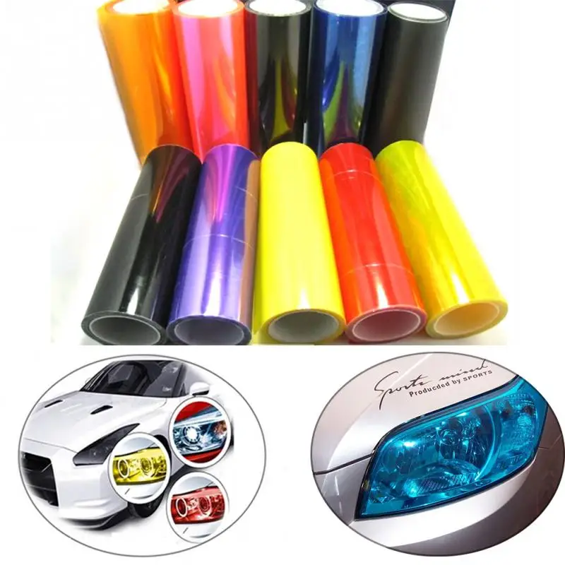 

30cm x 100cm Auto Car Tint Headlight Taillight Fog Light Vinyl Smoke Film Sheet Sticker Cover Automobiles Decal Car styling