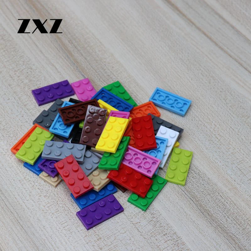 10 шт. строительные пластины 2x4 DIY Обучающие блоки кирпичи игрушки для детей