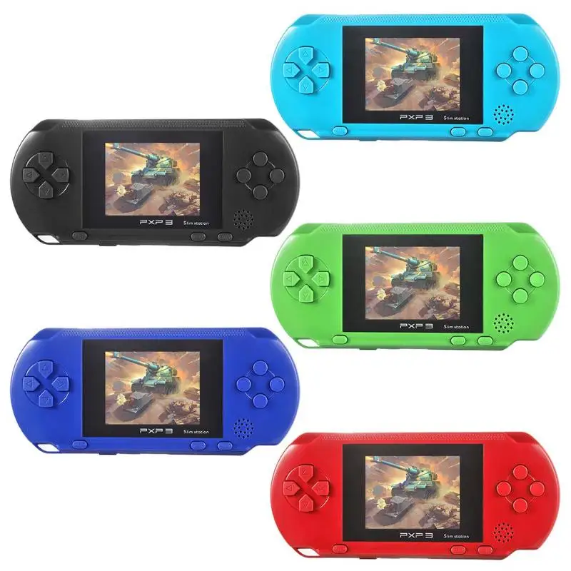 Игровая консоль PXP3 с 150 встроенными играми портативный игровой плеер 16 бит для