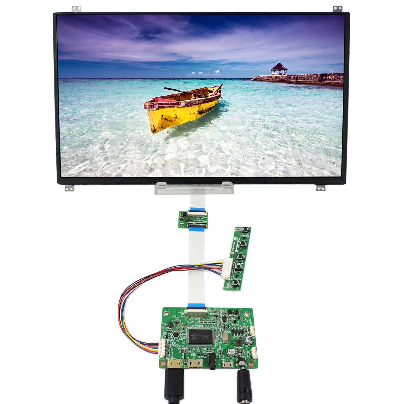 13 3 дюйма N133HSE-EB2 1920X108 0 IPS eDP ЖК-панель с мини ЖК-контроллером HD MI | Электроника