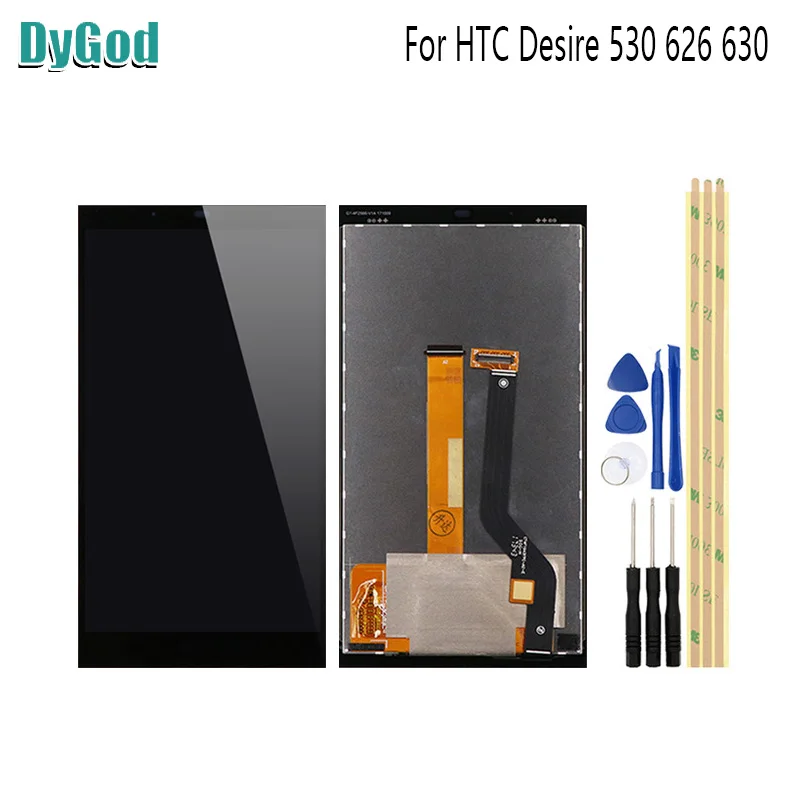 ЖК-дисплей DyGod 5 0 дюймов для HTC Desire 530 626 630 сенсорный экран телефона с дигитайзером