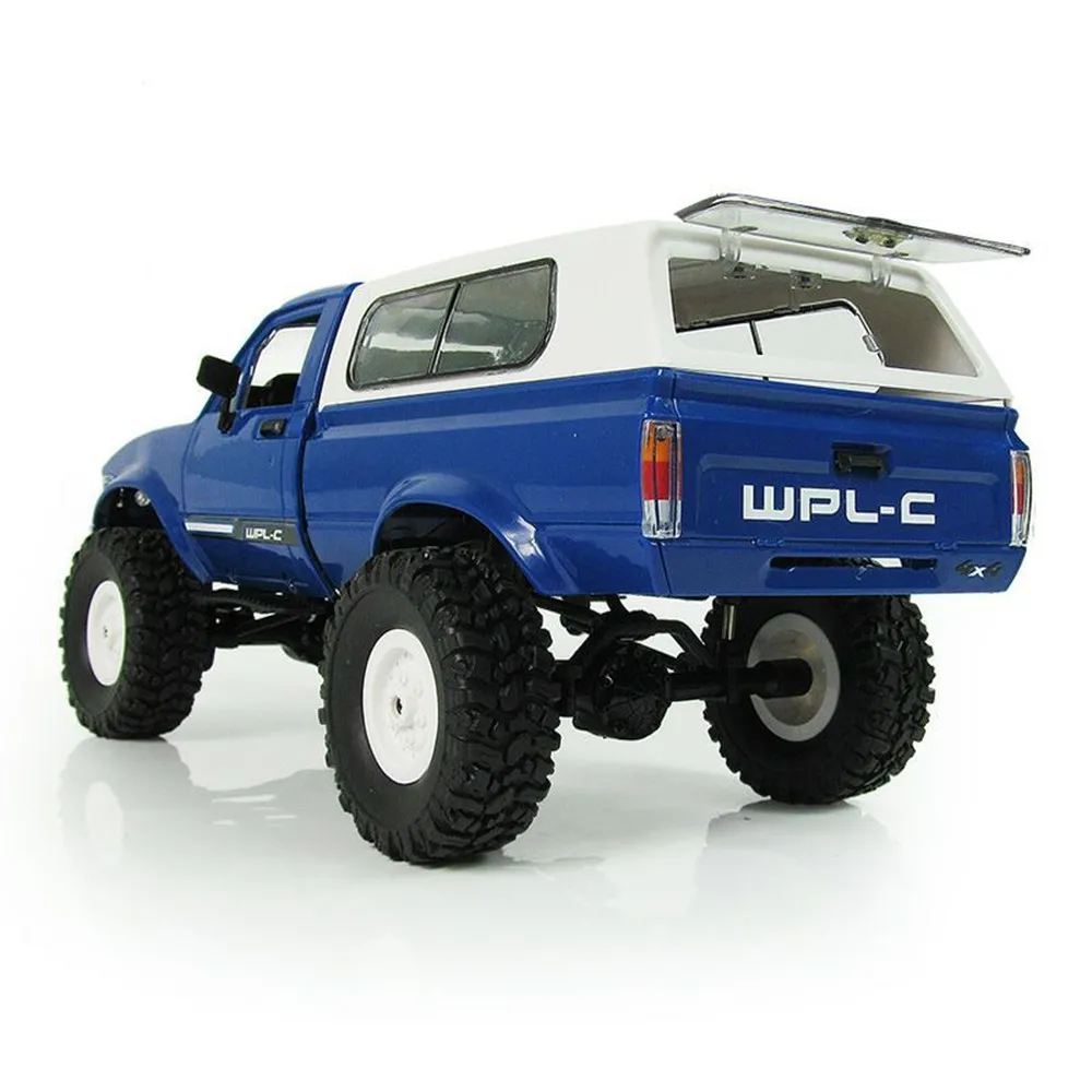 WPL C-24 1/16 4WD 2,4G Военный Грузовик Buggy Crawler внедорожный Радиоуправляемый автомобиль готов к работе 2CH RTR игрушка и передатчик детские подарки