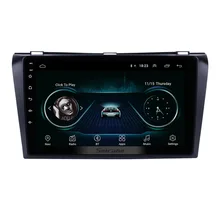 Seicane Android 8,1 2Din 9 дюймов Автомобильный DVD мультимедийный плеер для 2004 2005 2006 2007 2008 2009 Mazda 3 4 ядра 1024*600 gps Wi-Fi