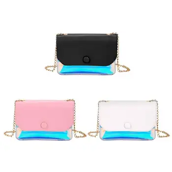 

Fashion Women Shoulder Bag Laser Transparent Cross body Bags Korean style Messenger PVC Waterproof Beach Bag