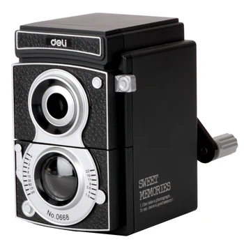 

Beautiful hand Simple black camera Design Manual Pencil Sharpener