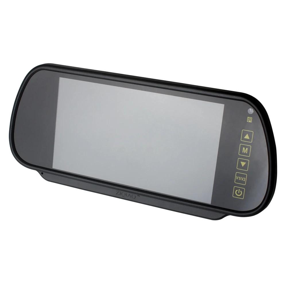 

OllyMurs Universal 7" LCD TFT Color Screen Car Reverse Rear View DVD Mirror Monitor Connect To Backup Camera XQ-35