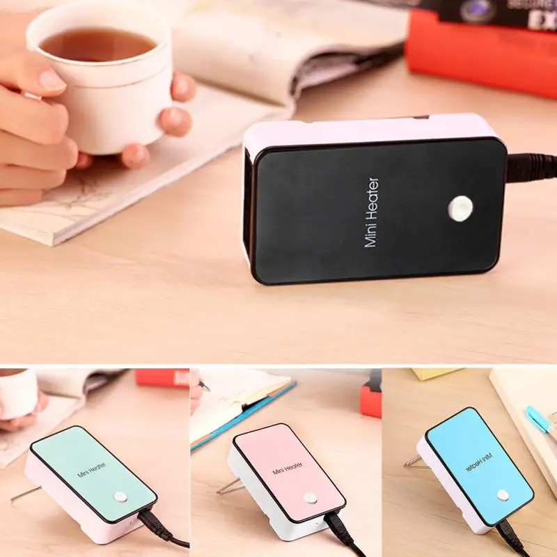 

Mini Handheld Warm Air Blower Portable Smart Electric Winter Heater Home Office Desktop Air Fan Warmer