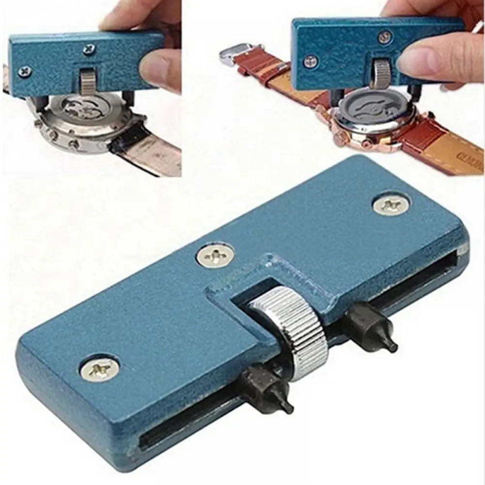 

Watch Tools Watchmaker Movement Repair Watch Repair Tools Horloge Gereedschap Screw-on Back Case Adjustable Opener Random Color