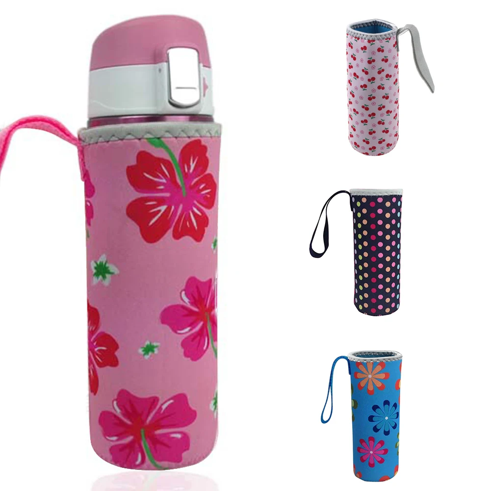 

Water Bottle Cover Neoprene Heat Insulated Sleeve Bag Case Pouch for 500ML Drink
