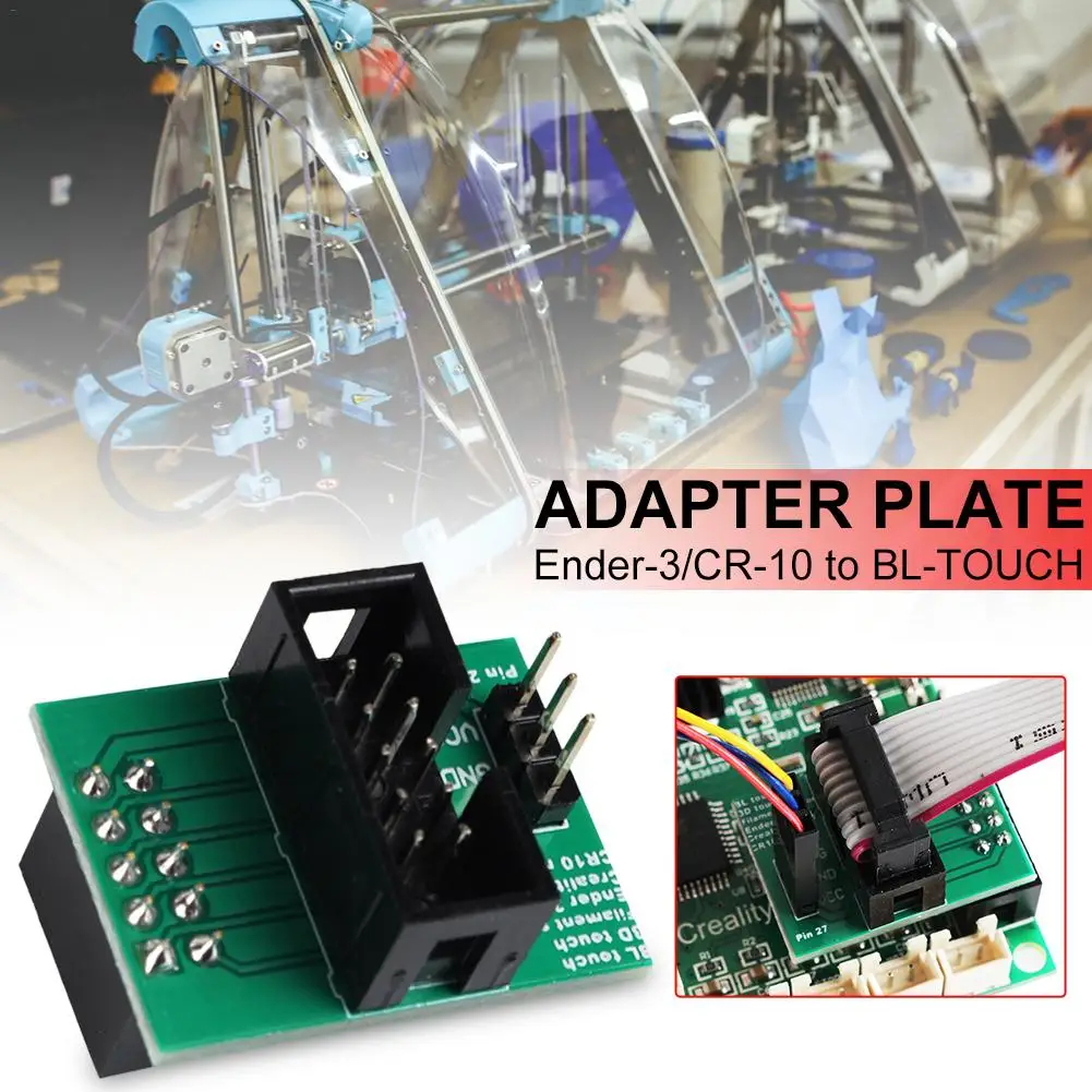 أوسع الطاقة قناة دبوس 27 مجلس محول الاستشعار ترقية ل Creality CR-10 Ender-3 اندر 3 برو BL-TOUCH BLTouch 3D طابعة أجزاء