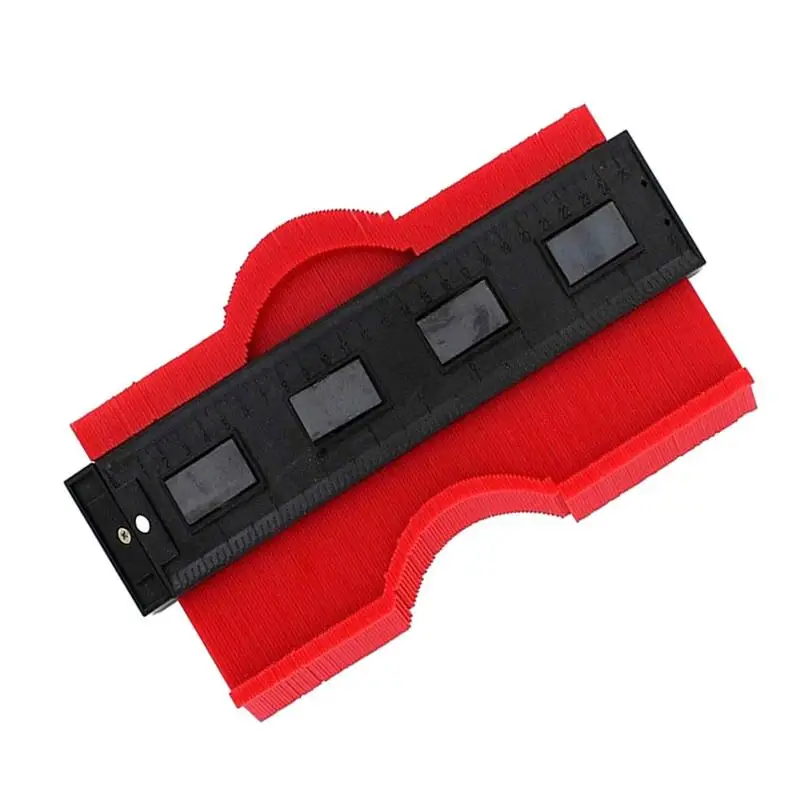 

Multifunctional Contour Profile Gauge With Magnet Plastic Arc Profile Gauge 250MM