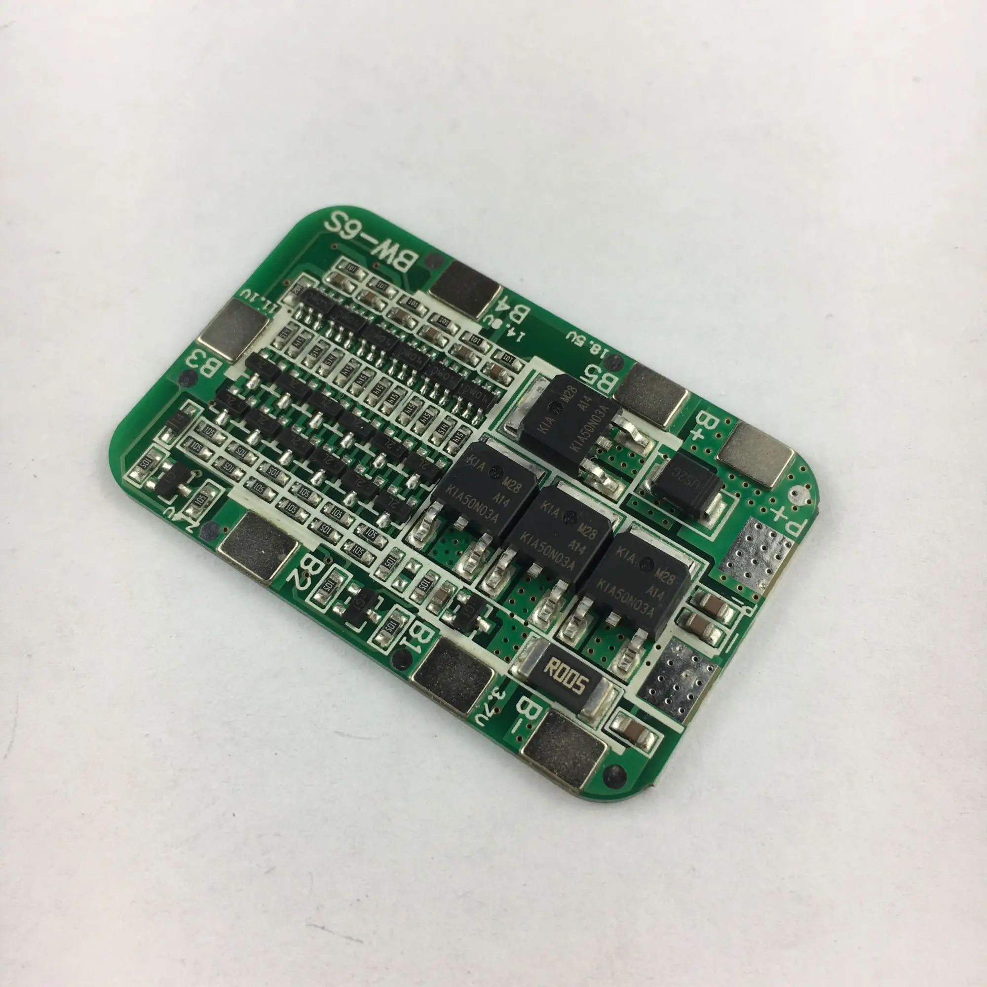 

Thinary Electronic 6S 15A 24V PCB BMS Protection Board For 6 Pack 18650 Li-ion Lithium Battery Cell Module 50*32mm