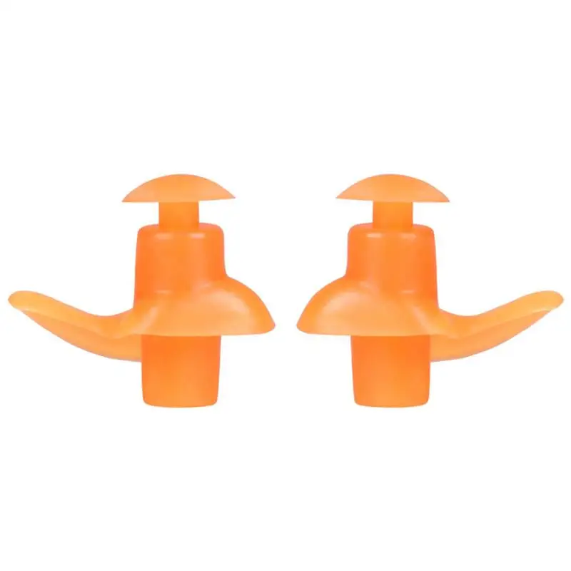 Silicone Soft Ear Plugs Earplugs Swimming Colorful Waterproof Earplugs Swimming Water Sports Swimming Accessories Comfortable
