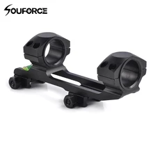 High Quality Alluminium Alloy 30mm Ring with Green Bubble Level for Scope Picatinny Rail Mount for Hunting