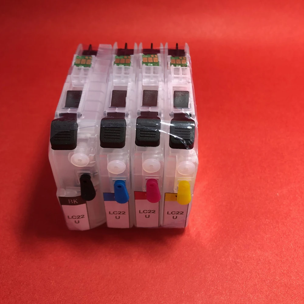 

YOTAT Refillable LC22 U Ink Cartridge LC22U for Brother MFC-J985DW DCP-J785DW printer (Europe)